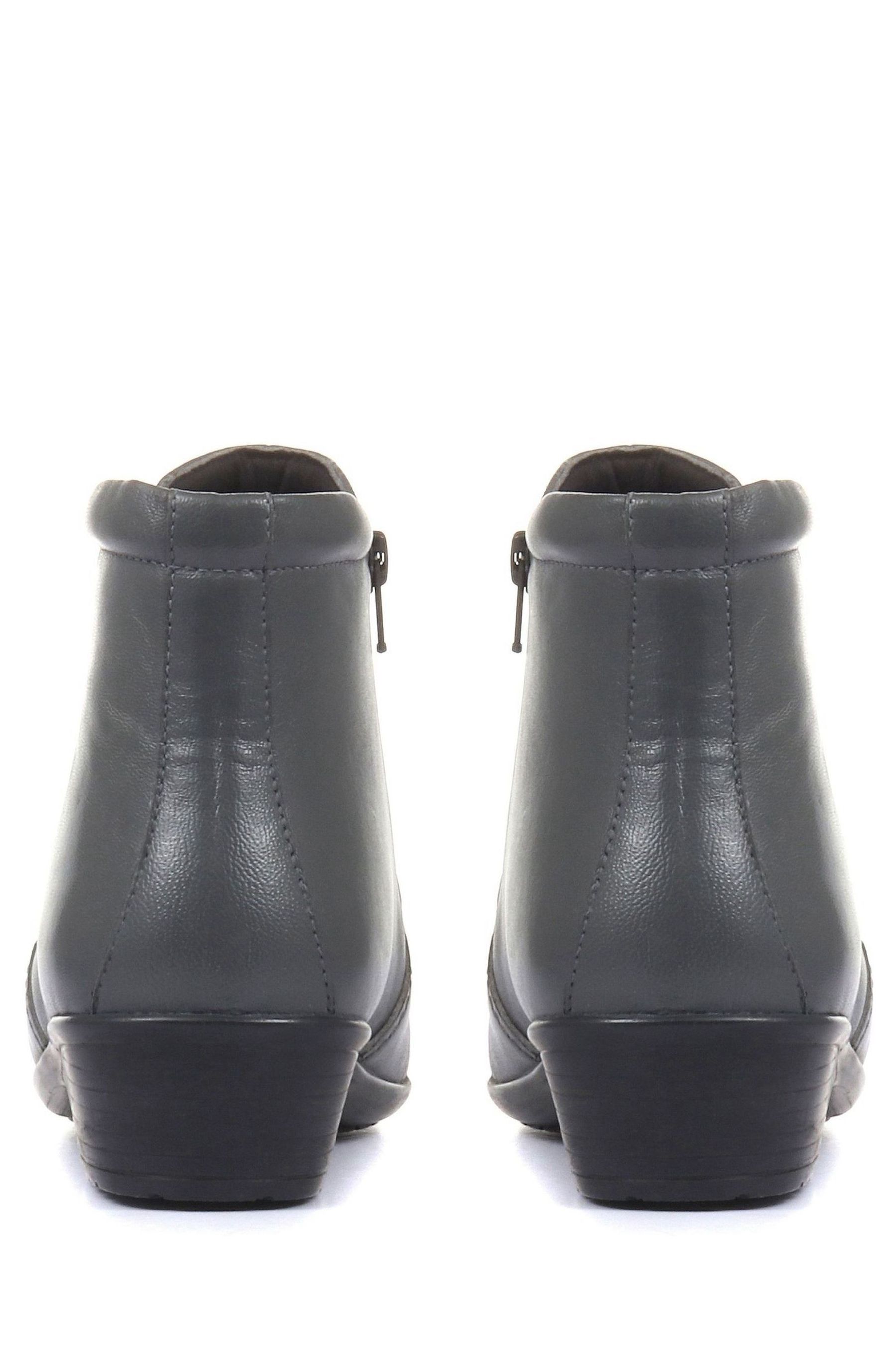Womens wide fit leather ankle boots uk cheap