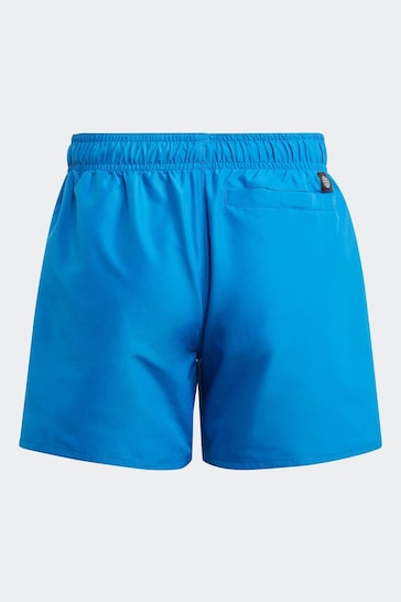 adidas Bright Blue Classic Badge Of Sport Swim Shorts