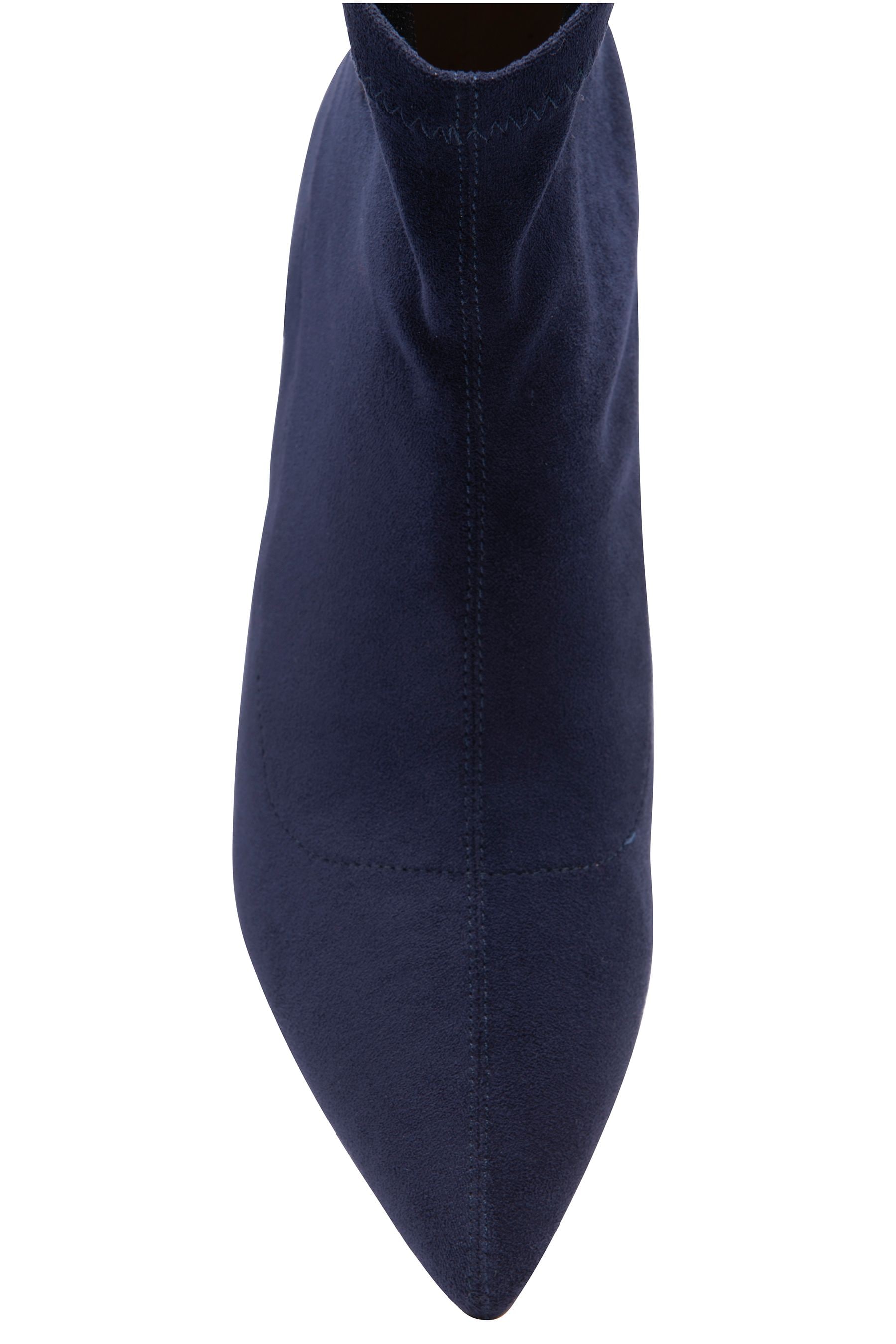 Navy blue sock boots new arrivals