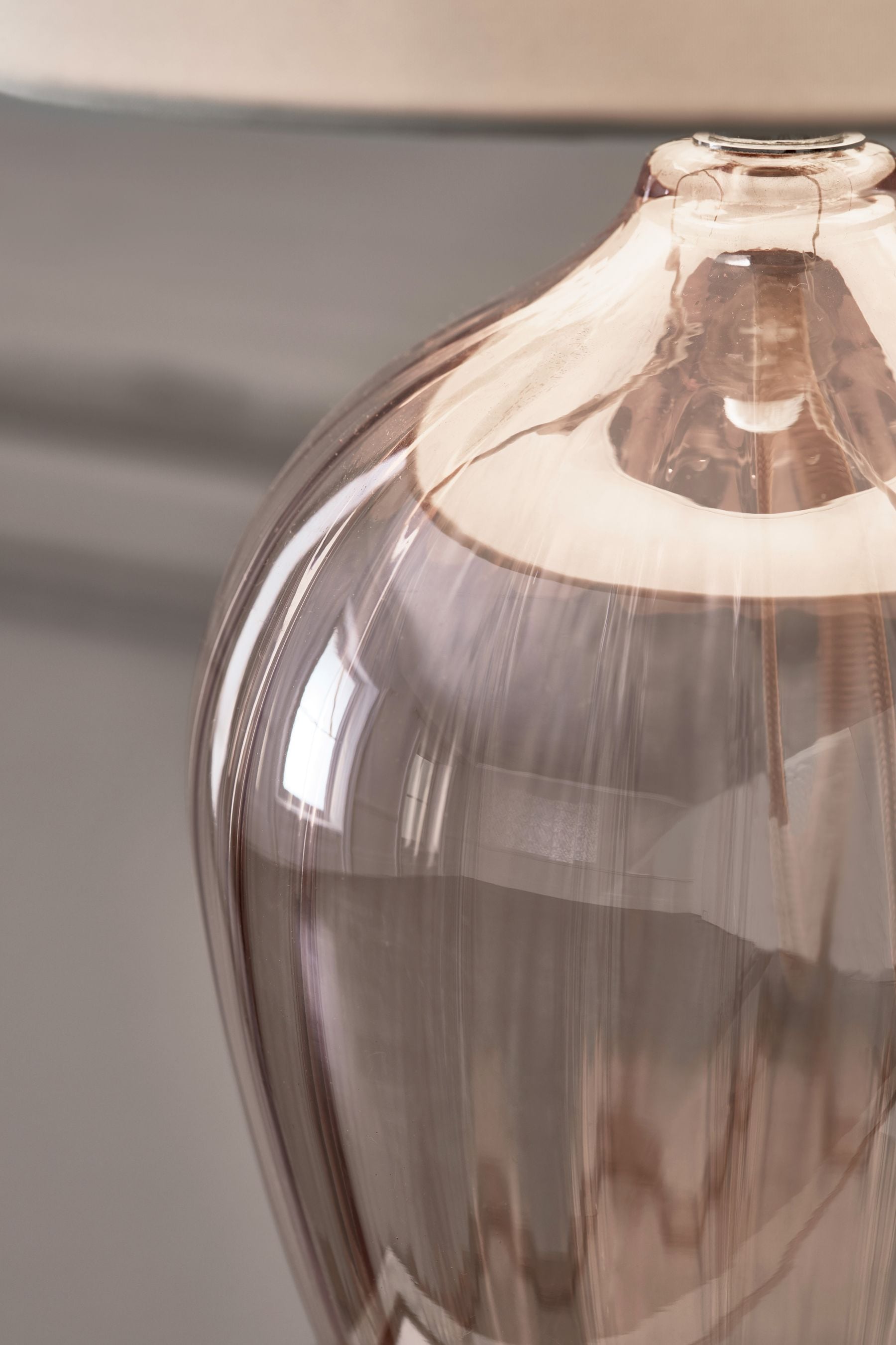 Dusty pink bedside best sale lamps