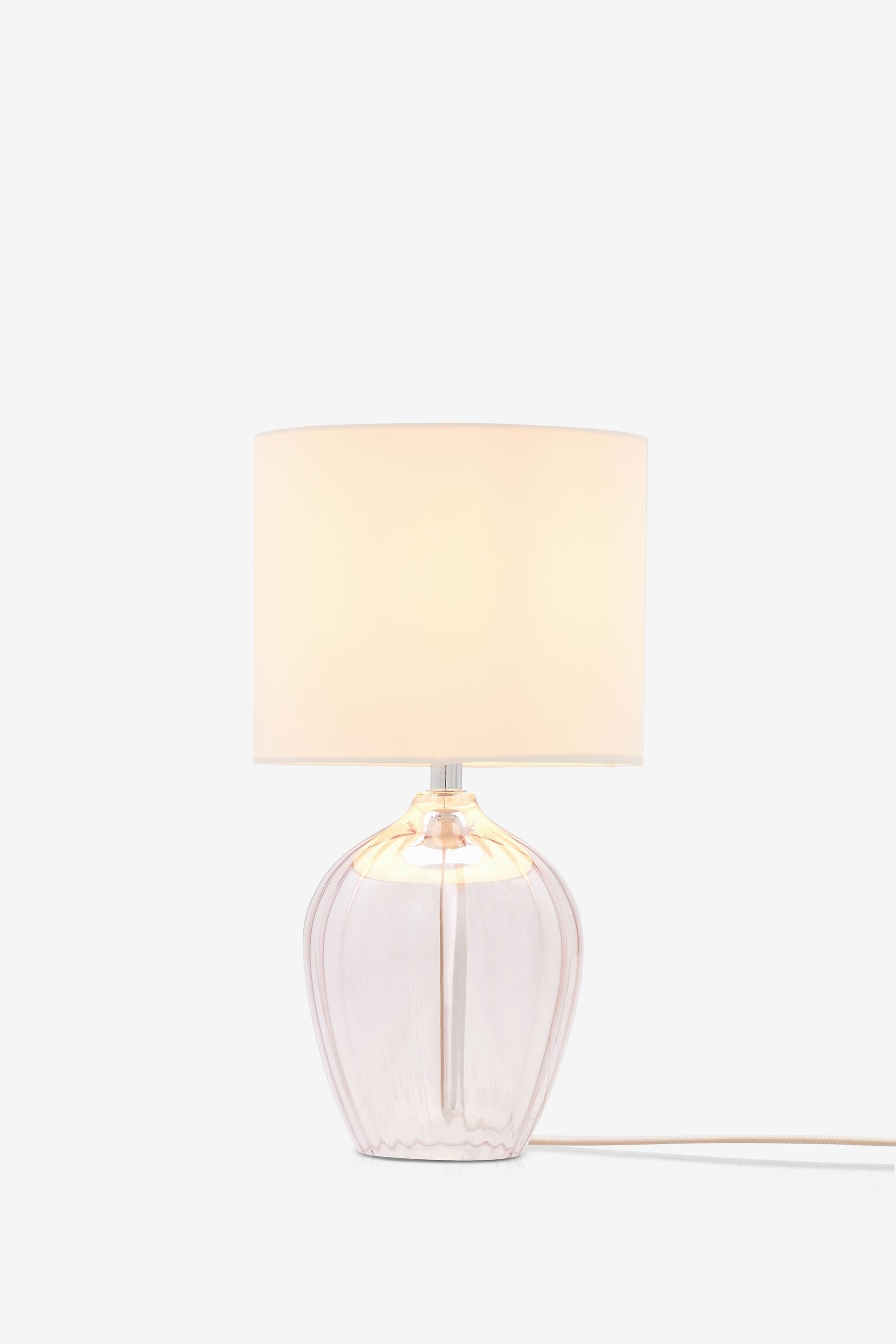 Pink top lamp next
