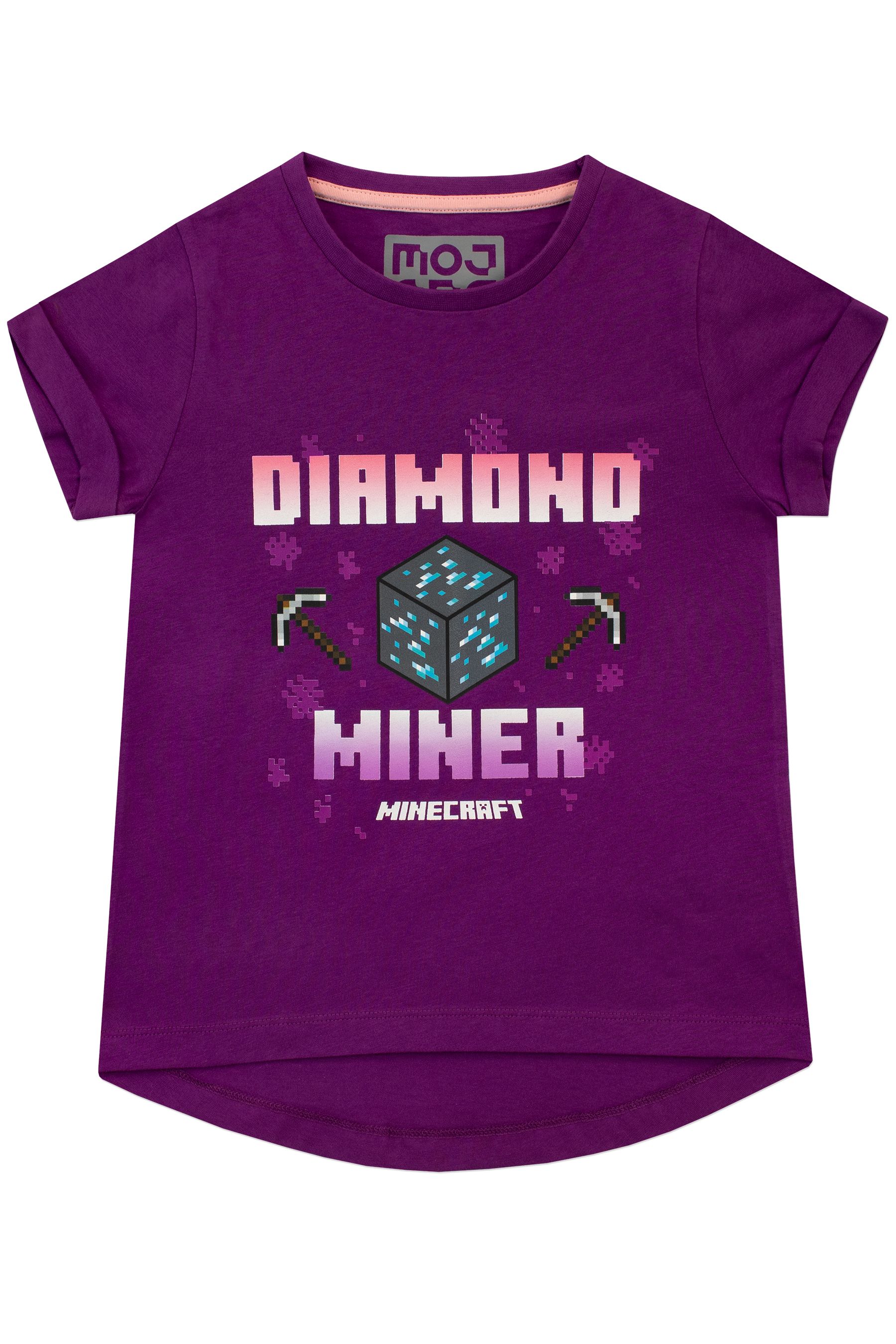 Minecraft t deals shirt girl