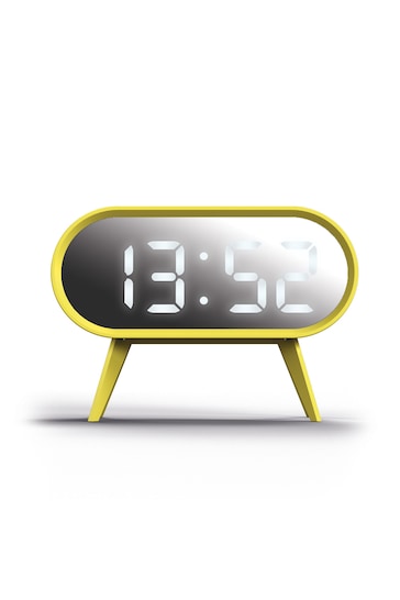 Space Hotel Yellow A Futuristic Alarm Clock