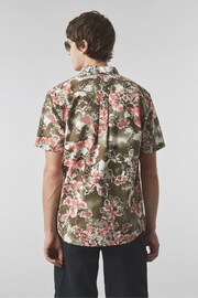 Pretty Green Black Randall Floral Short Sleeve Shirt - Image 2 of 3