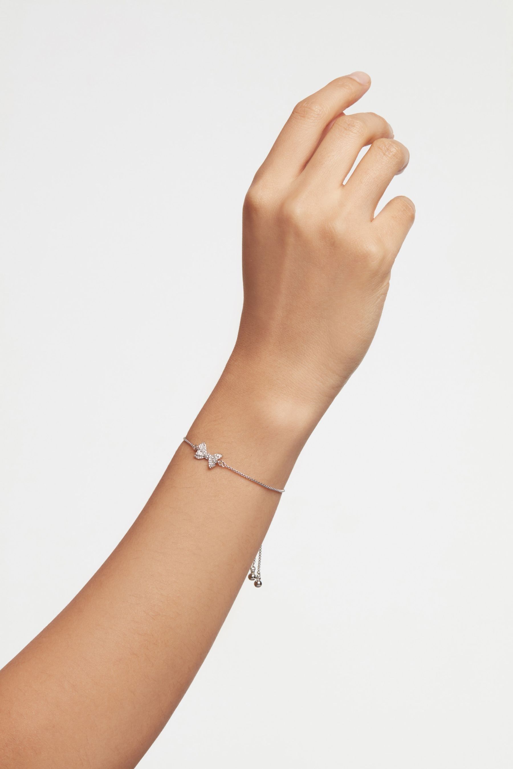 Ted baker cheap silver bow bracelet