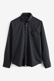 UNTUCKit Black Wrinkle-Free Performance Relaxed Fit Gironde Shirt - Image 5 of 5
