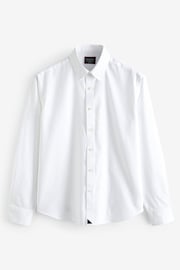 UNTUCKit White Dark Wrinkle-Free Relaxed Fit Las Cases Shirt - Image 4 of 4