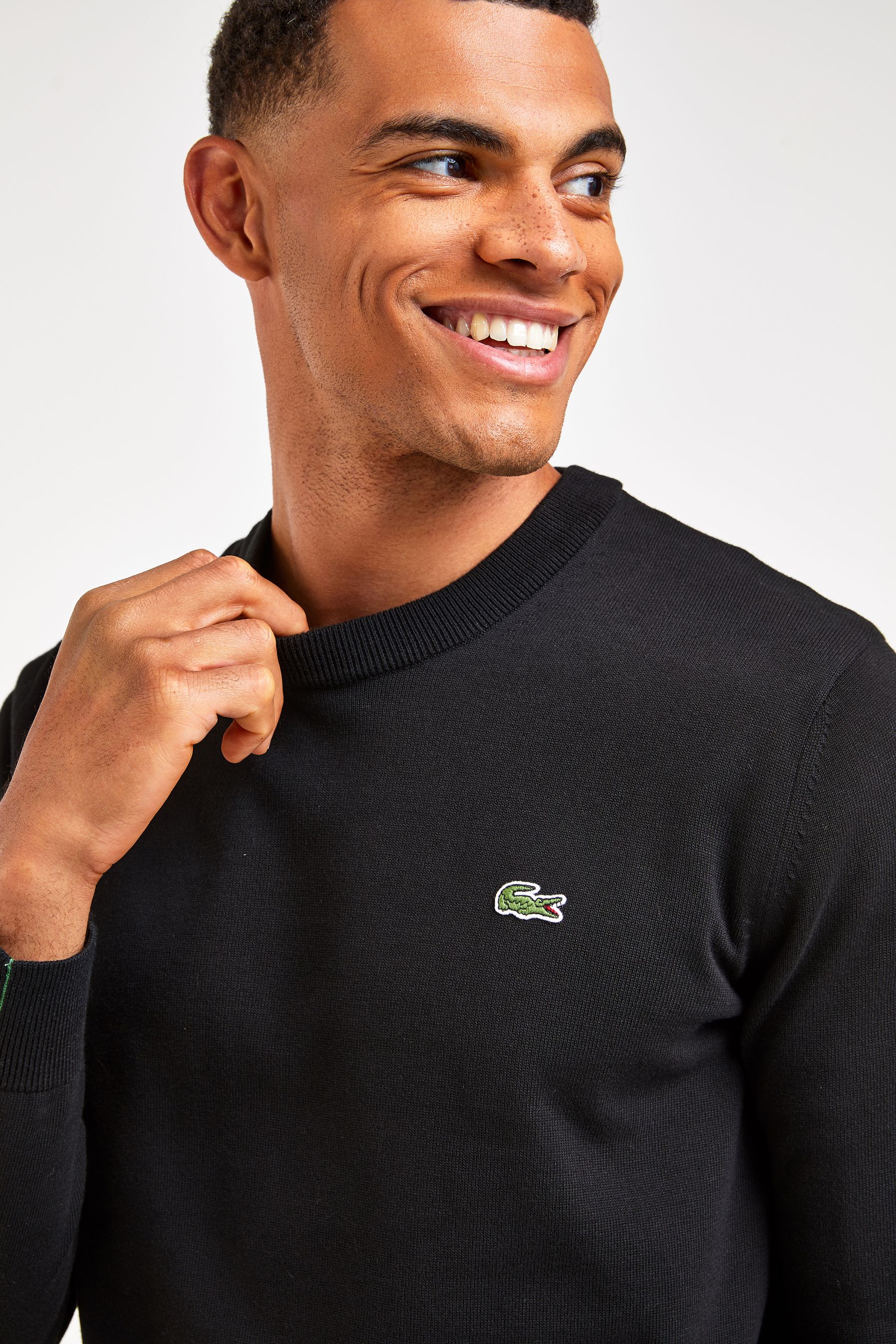 Buy Lacoste Crew Neck 100 Cotton Jersey Jumper from Next Canada