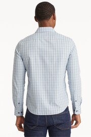 UNTUCKit Blue Wrinkle-Free Regular Fit Durif Shirt - Image 2 of 5