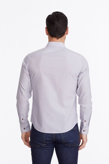 UNTUCKit Grey Wrinkle-Free Relaxed Fit Rubican Shirt