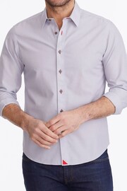 UNTUCKit Grey Wrinkle-Free Relaxed Fit Rubican Shirt - Image 3 of 5