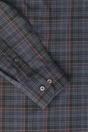 UNTUCKit Blue Wrinkle-Free Slim Fit Cordero Shirt - Image 4 of 5