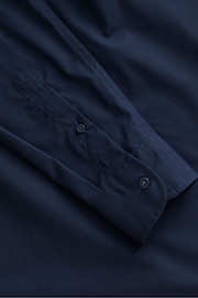 UNTUCKit Navy Blue Wrinkle-Free Relaxed Fit Castello Shirt - Image 5 of 6