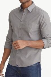 UNTUCKit Grey Dark Wrinkle-Free Slim Fit Sangiovese Shirt - Image 5 of 6