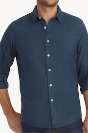 UNTUCKit Blue Wrinkle-Free Regular Fit Veneto Shirt - Image 2 of 4