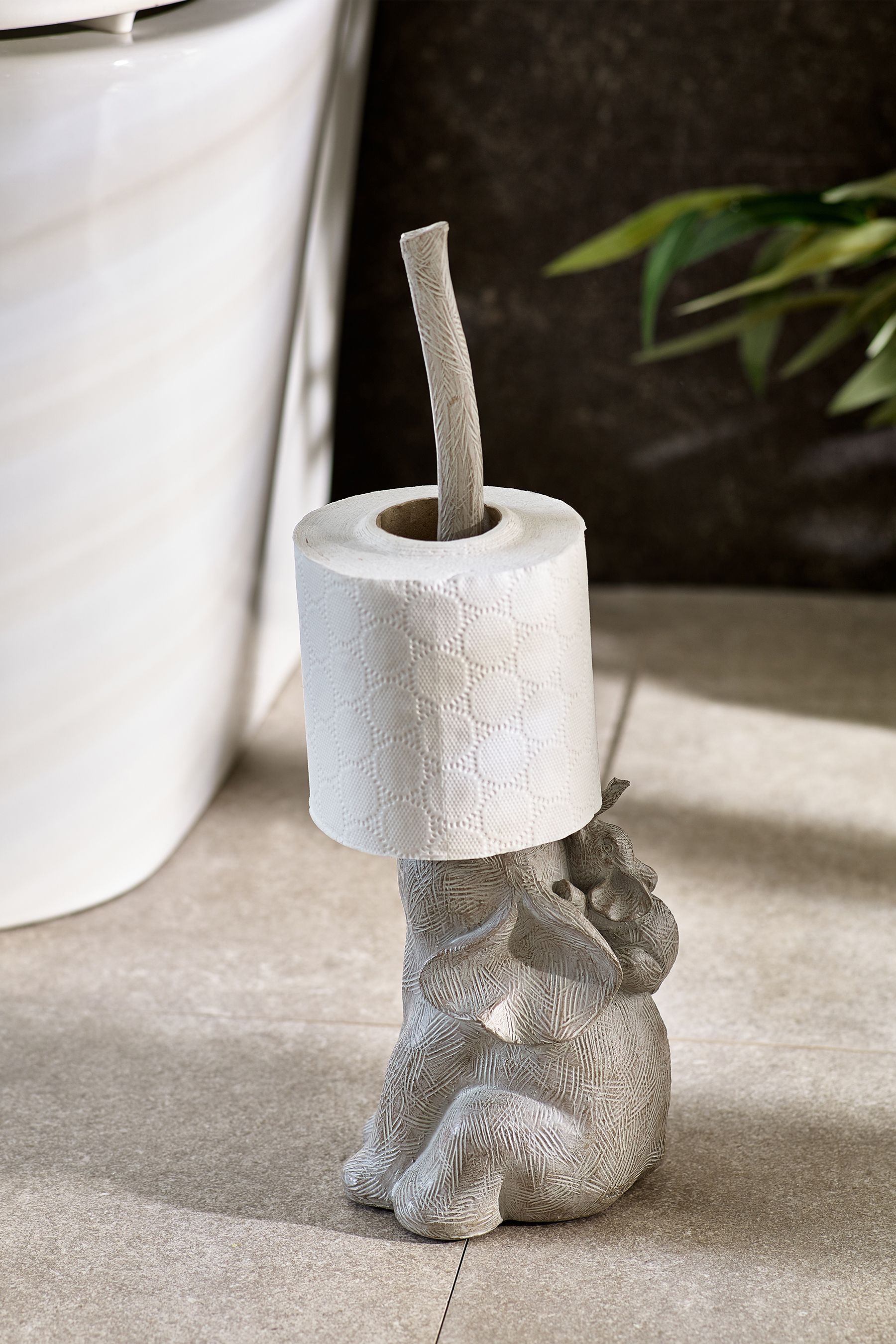 Toilet roll hotsell holder grey