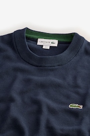 Lacoste Crew Neck Cotton Jersey Jumper - Image 6 of 7