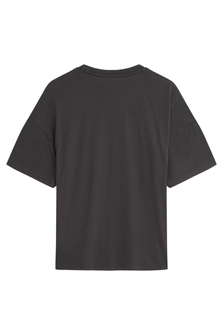 Puma Grey EVOLVE Womens Oversized Training T-Shirt - Image 2 of 2