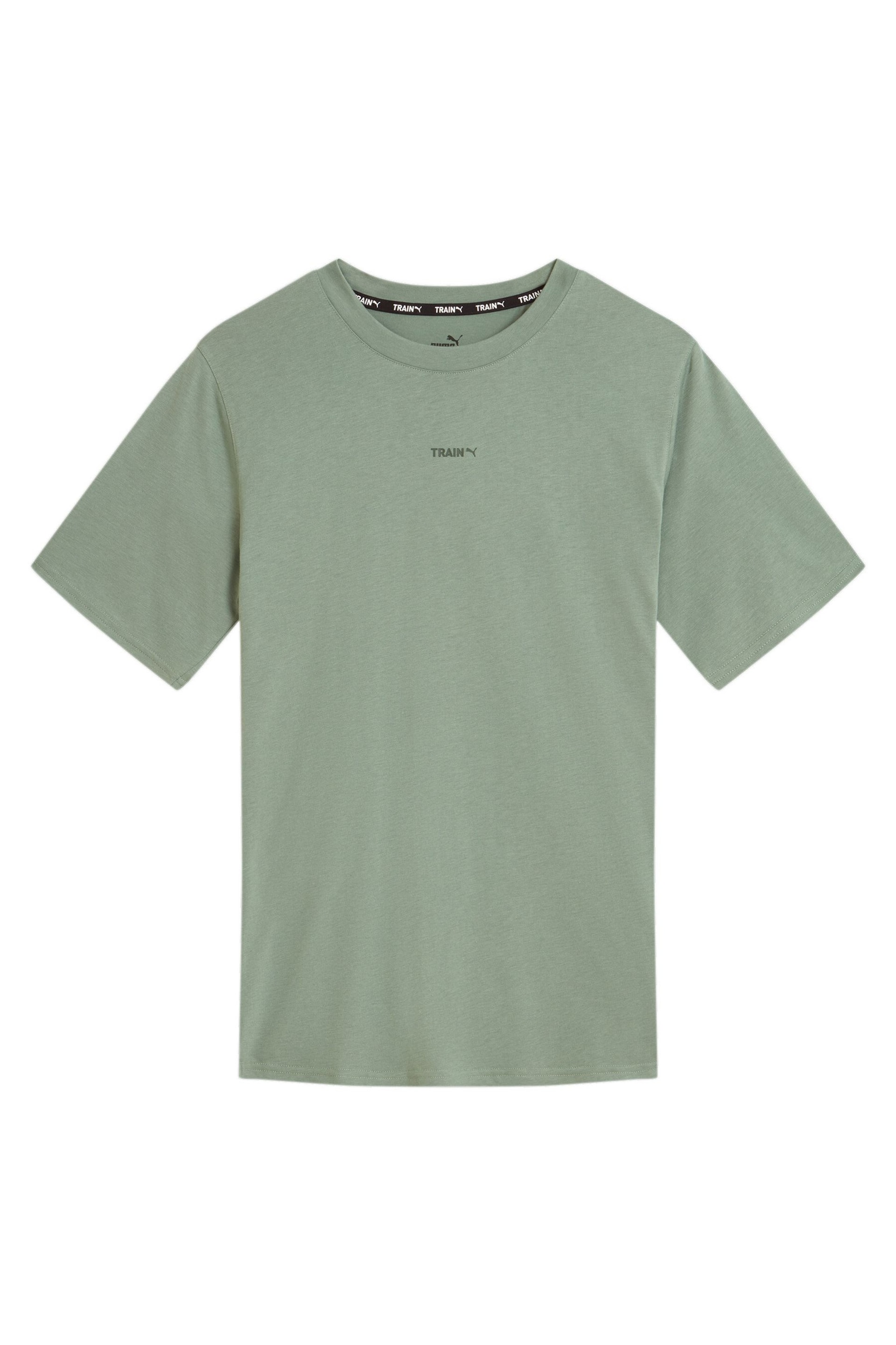 Puma Green EVOLVE Mens Training T-Shirt - Image 1 of 2