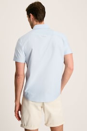 Joules Oxford Blue Short Sleeve Classic Fit Shirt - Image 2 of 7