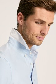 Joules Oxford Blue Short Sleeve Classic Fit Shirt - Image 4 of 7