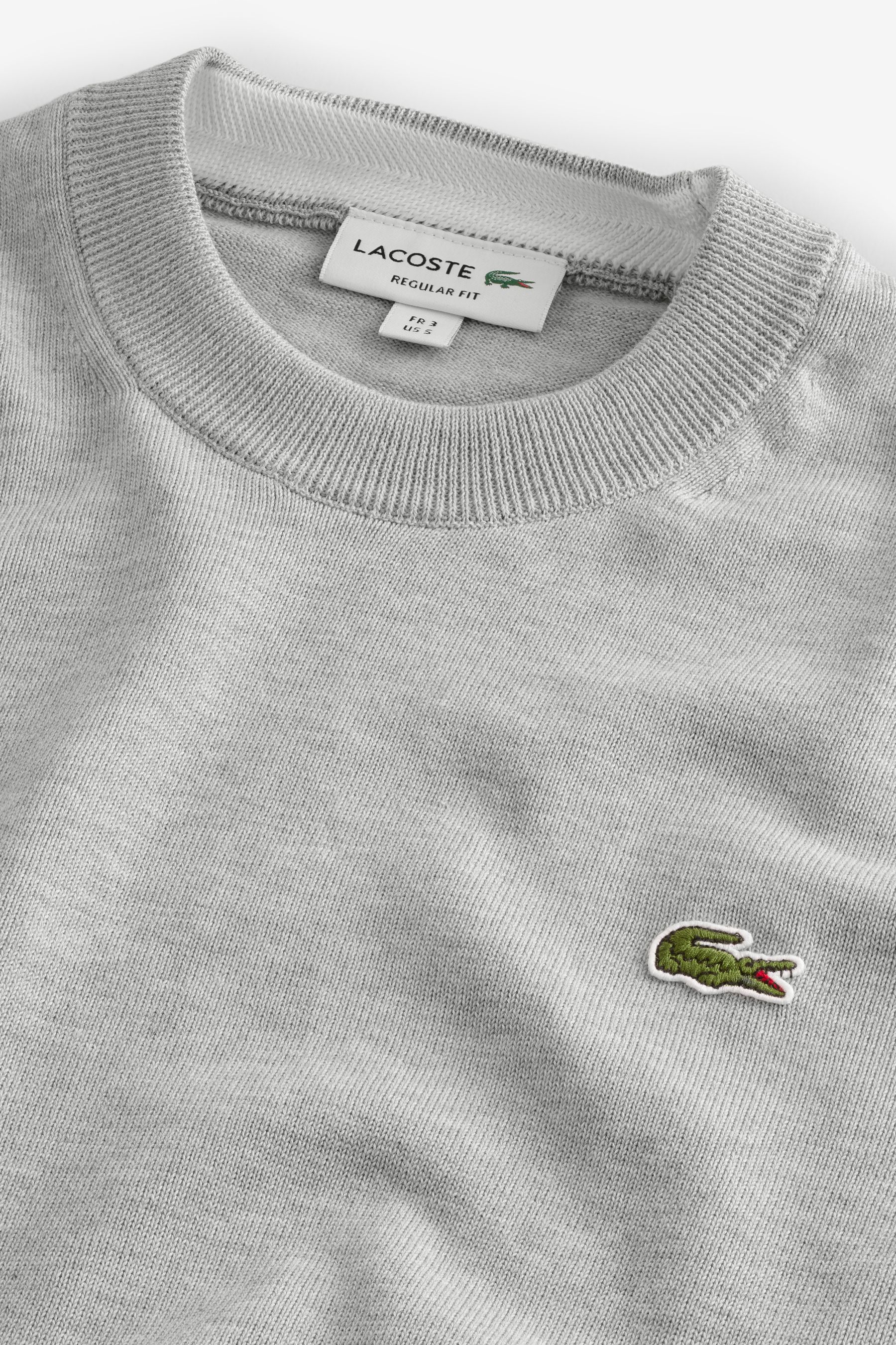 Buy Lacoste Cotton Crew Neck Sweater from Next Ireland