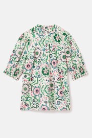 Joules Elle Green/Pink Frill Blouse - Image 6 of 6