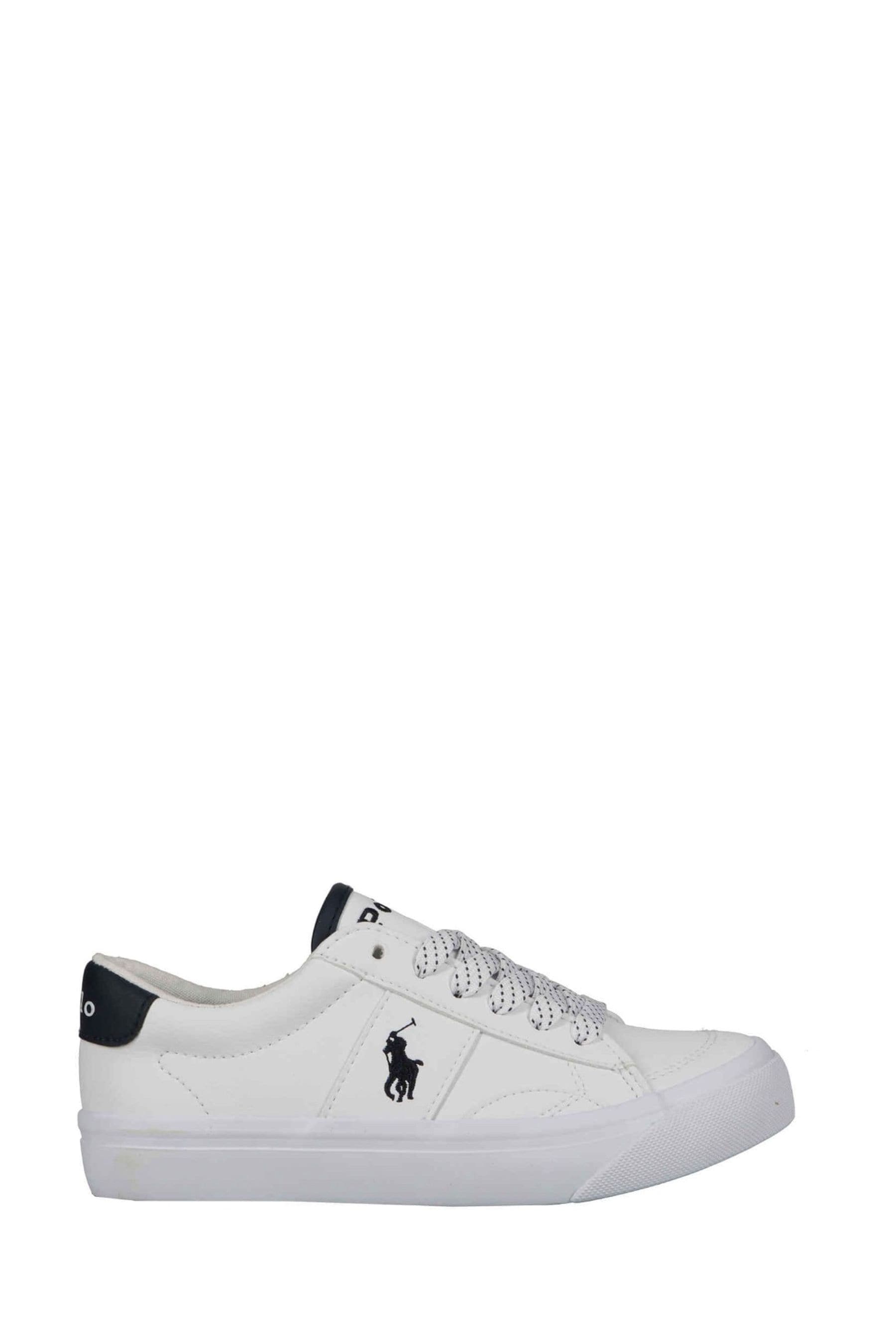 Buy Polo Ralph Lauren Kids Ryley White Trainers from the Next UK online shop