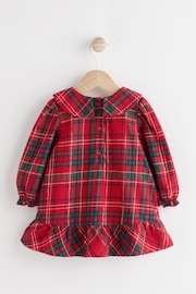 Red Check Baby Woven Dress (0mths-2yrs) - Image 5 of 9