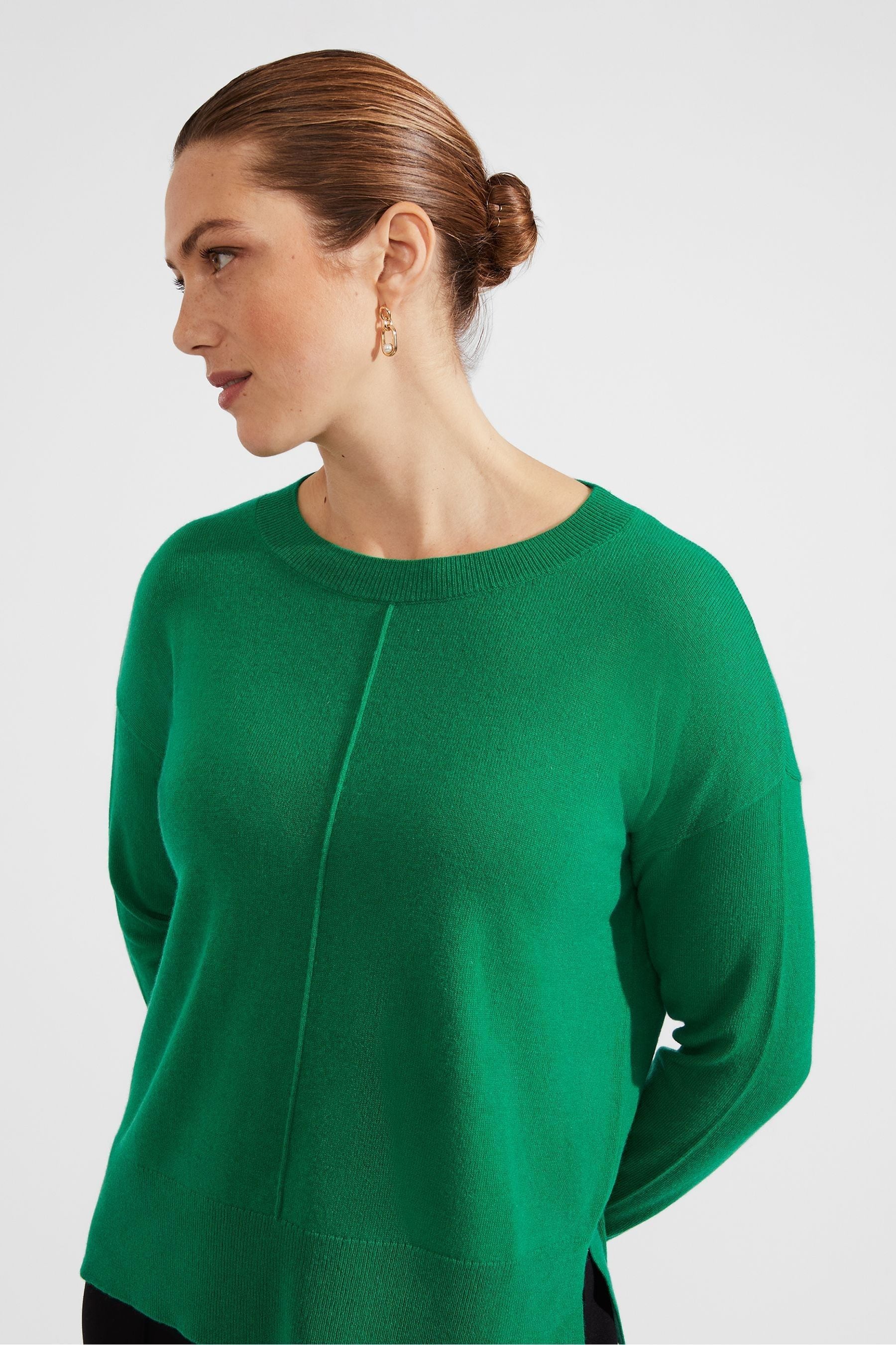 Hobbs green jumper store