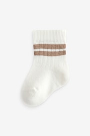 Brown Baby Socks 5 Pack (0mths-2yrs) - Image 6 of 6