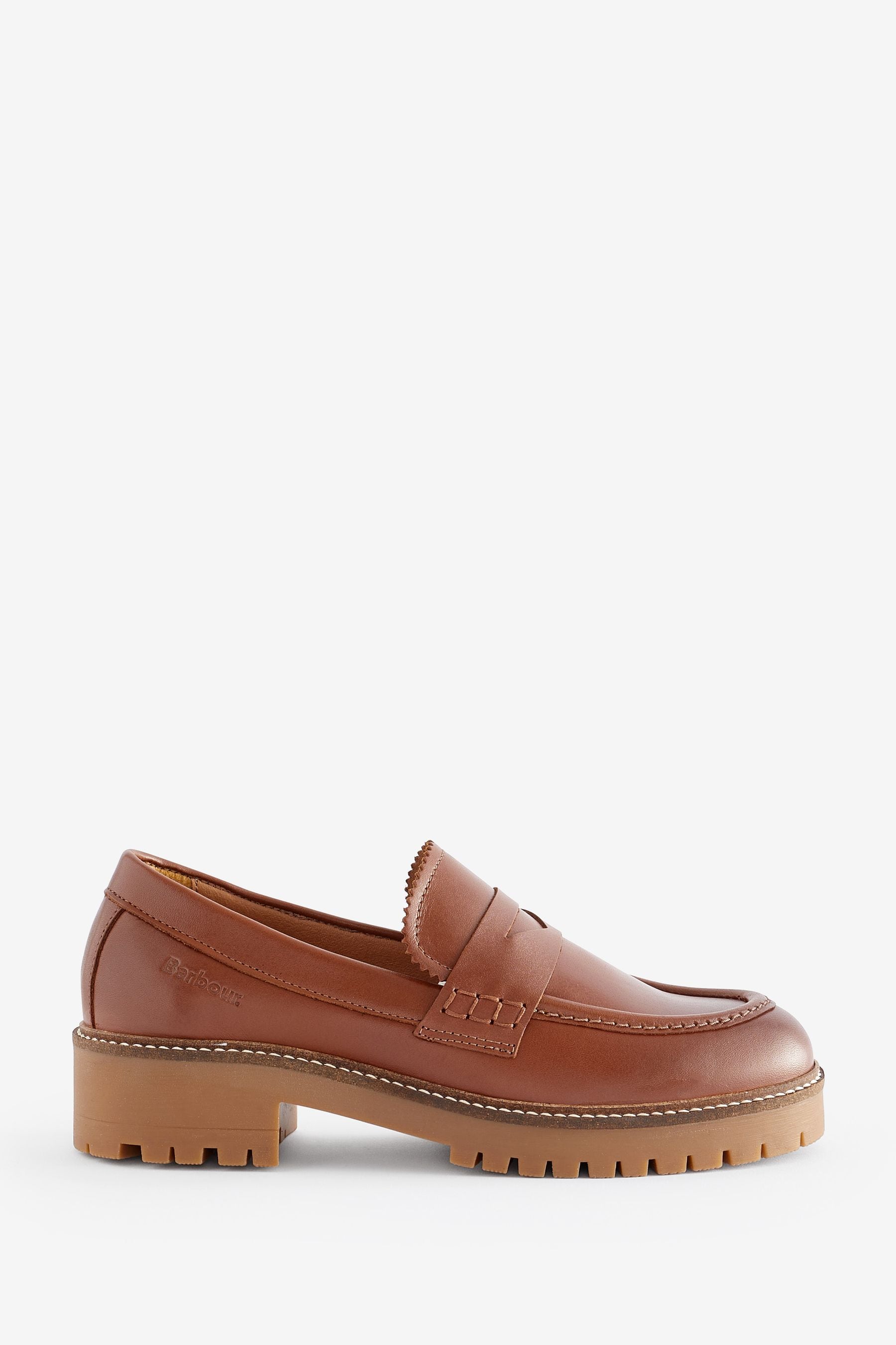 Barbour tan deals loafers