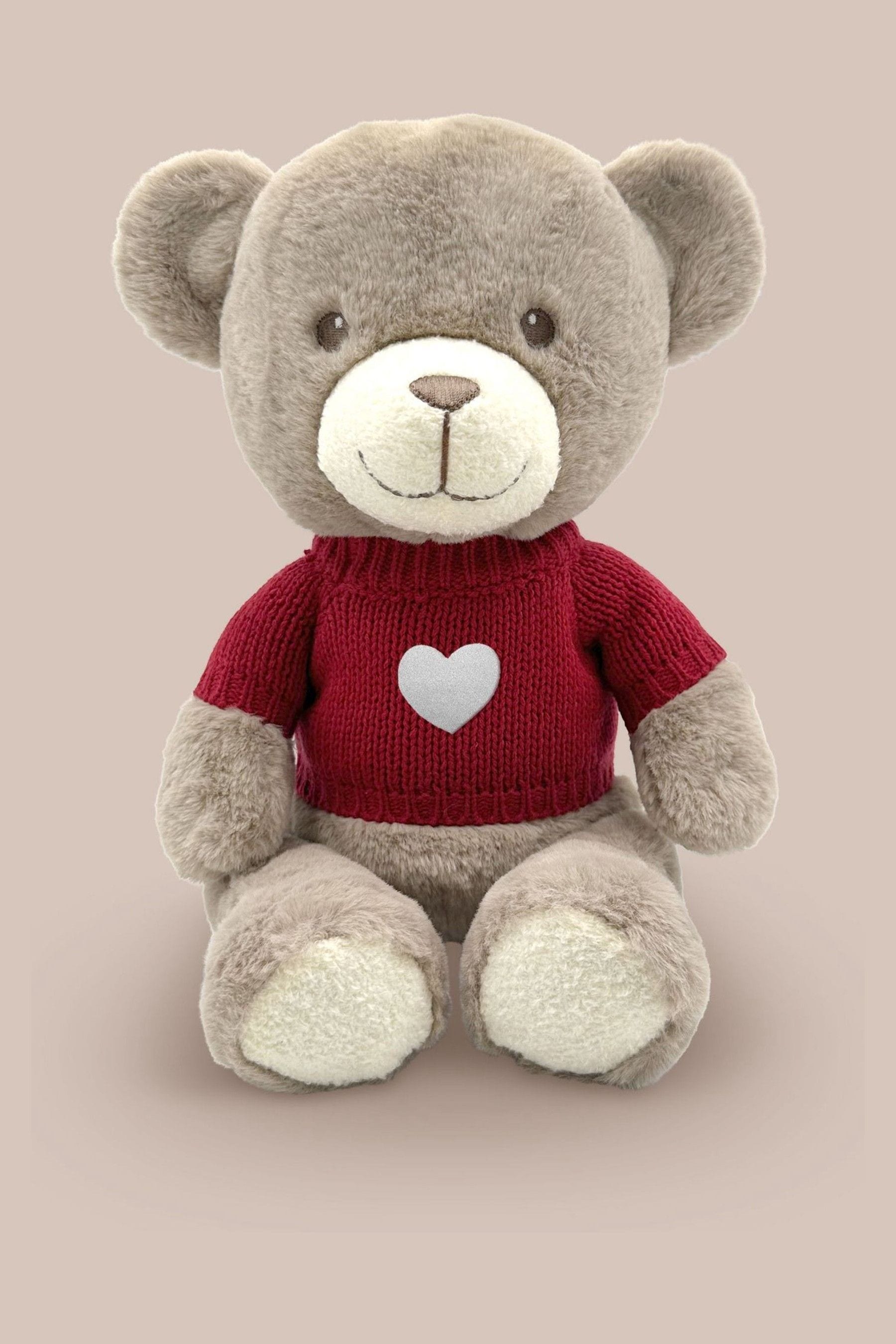 Red love teddy bear deals