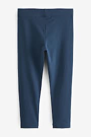 Clarks Navy School Jersey Leggings 3 Pack - Image 5 of 7