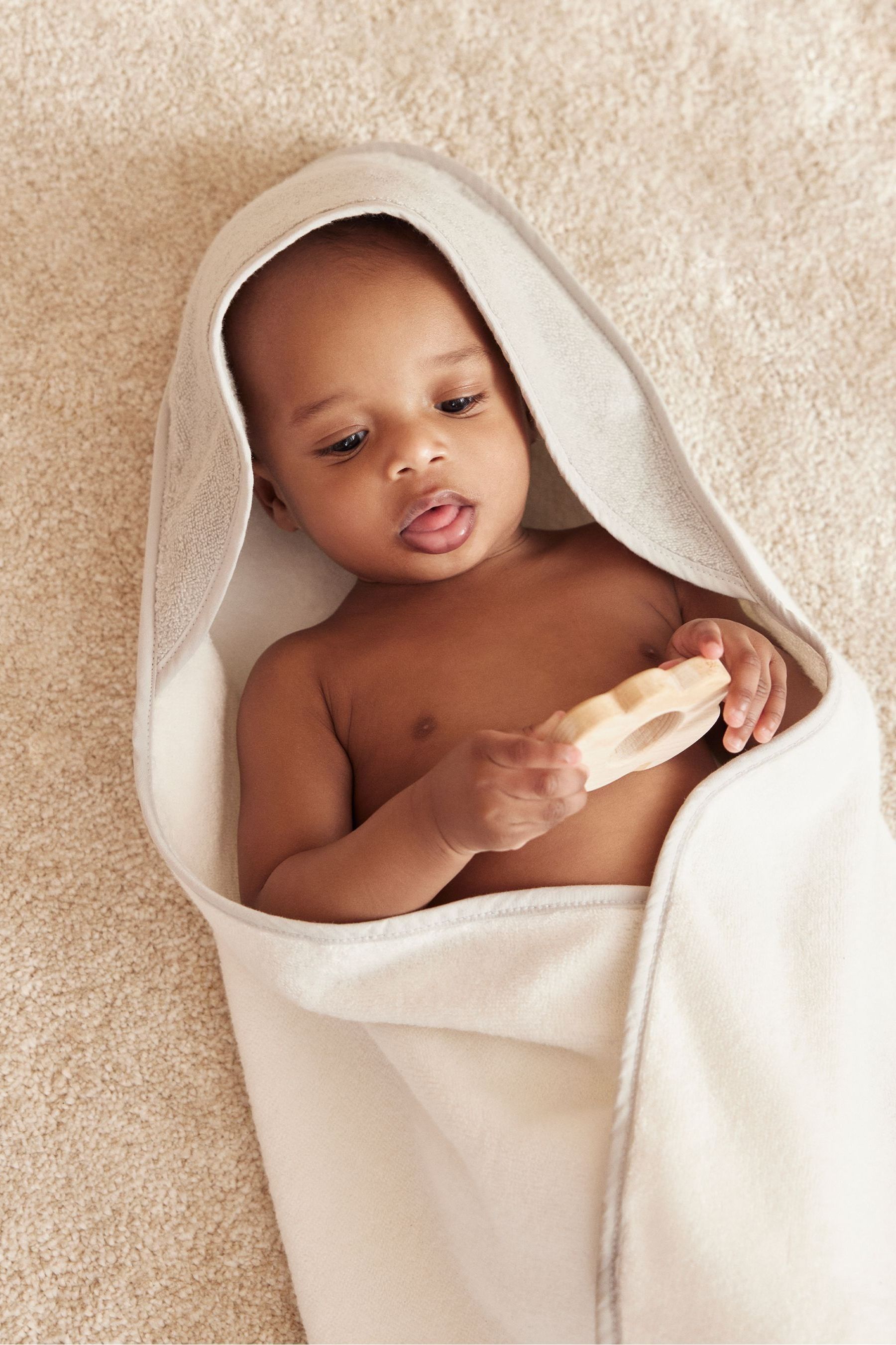 MORI Organic Cotton Super Soft Hooded Towel