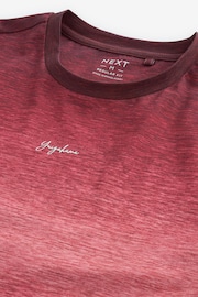 Red Dip Dye T-Shirt - Image 7 of 8