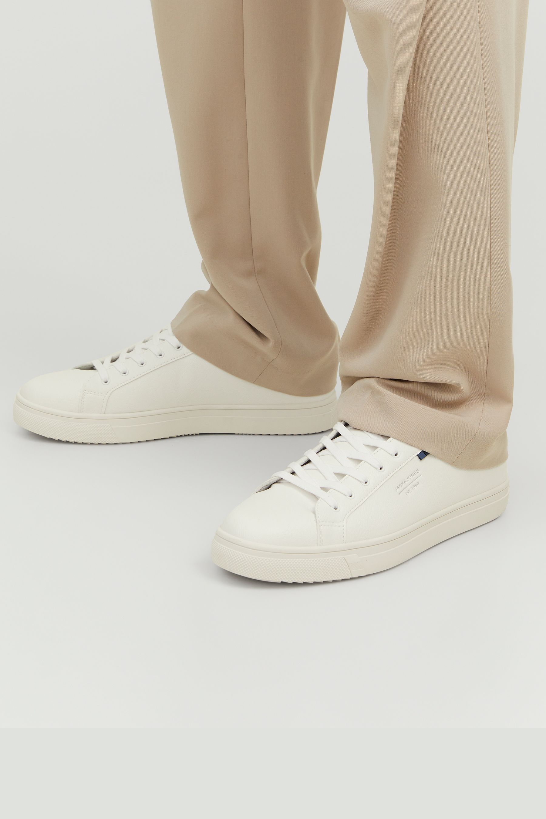 Jack Jones Bale PU Trainers White 41