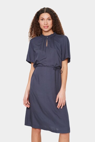 Cocktail A-Line Dress in Silk