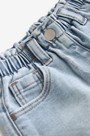 Denim Light wash MOM Shorts (3mths-7yrs) - Image 7 of 7