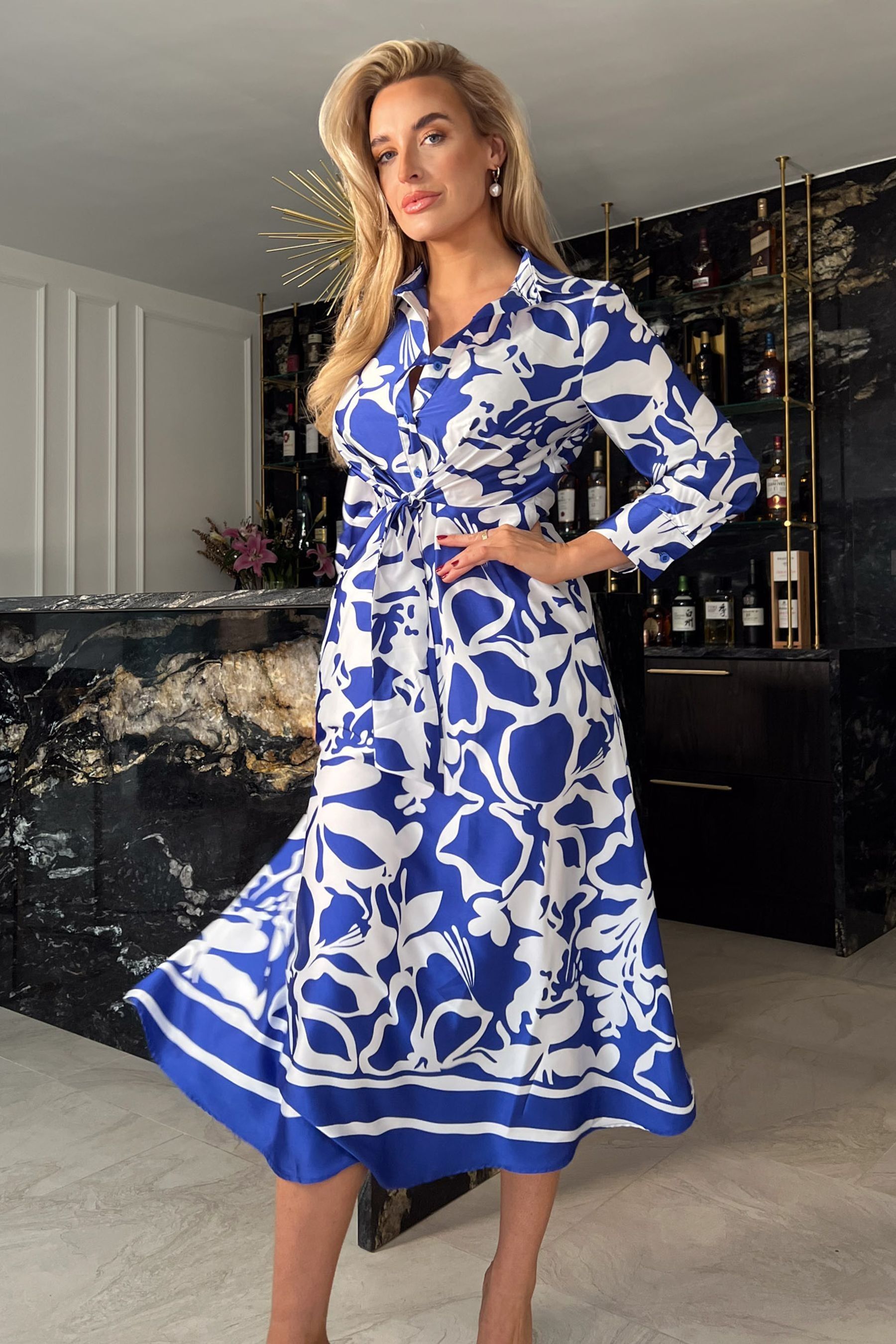 Tie front tee dress outlet
