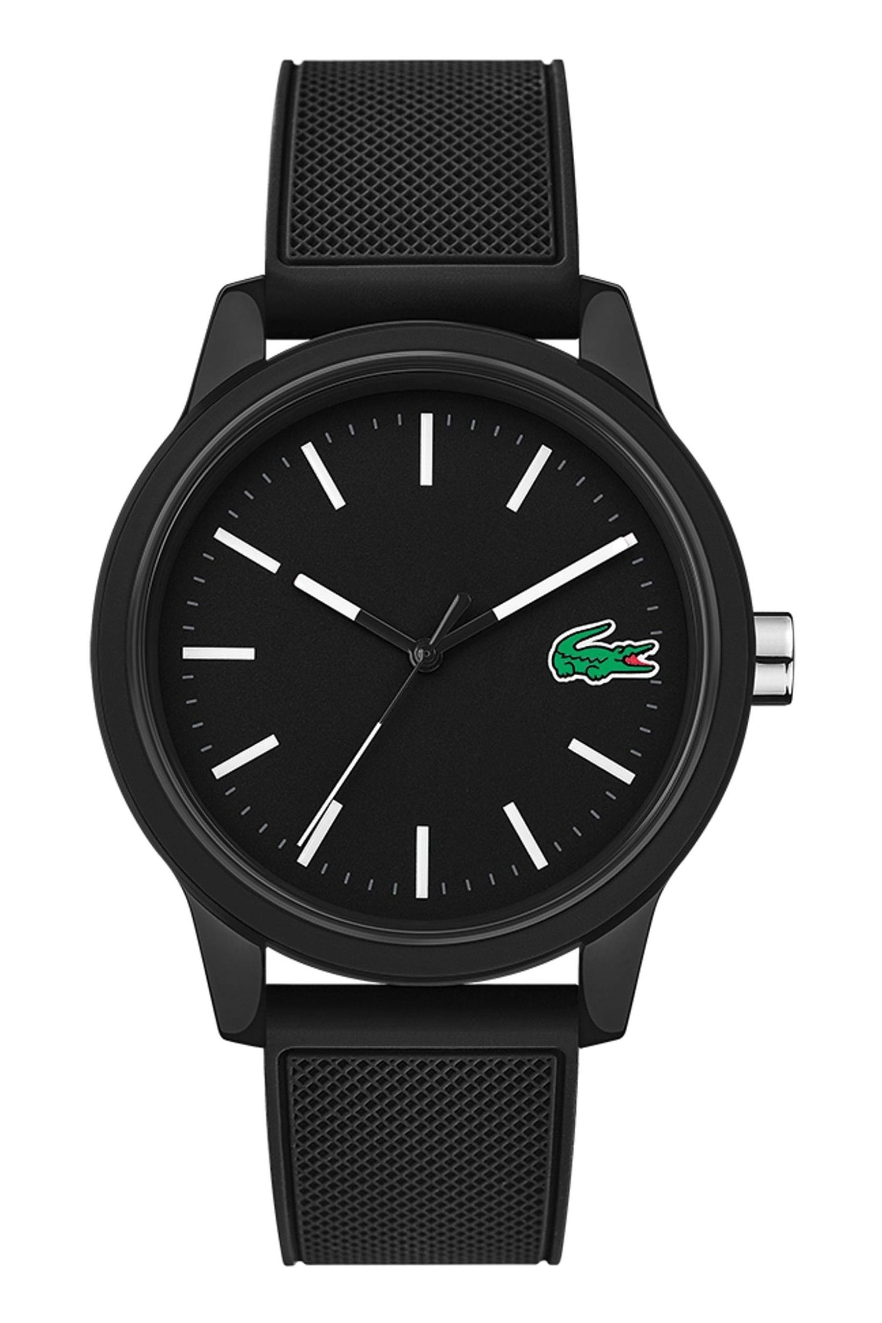Lacoste 12.12 black watch new arrivals