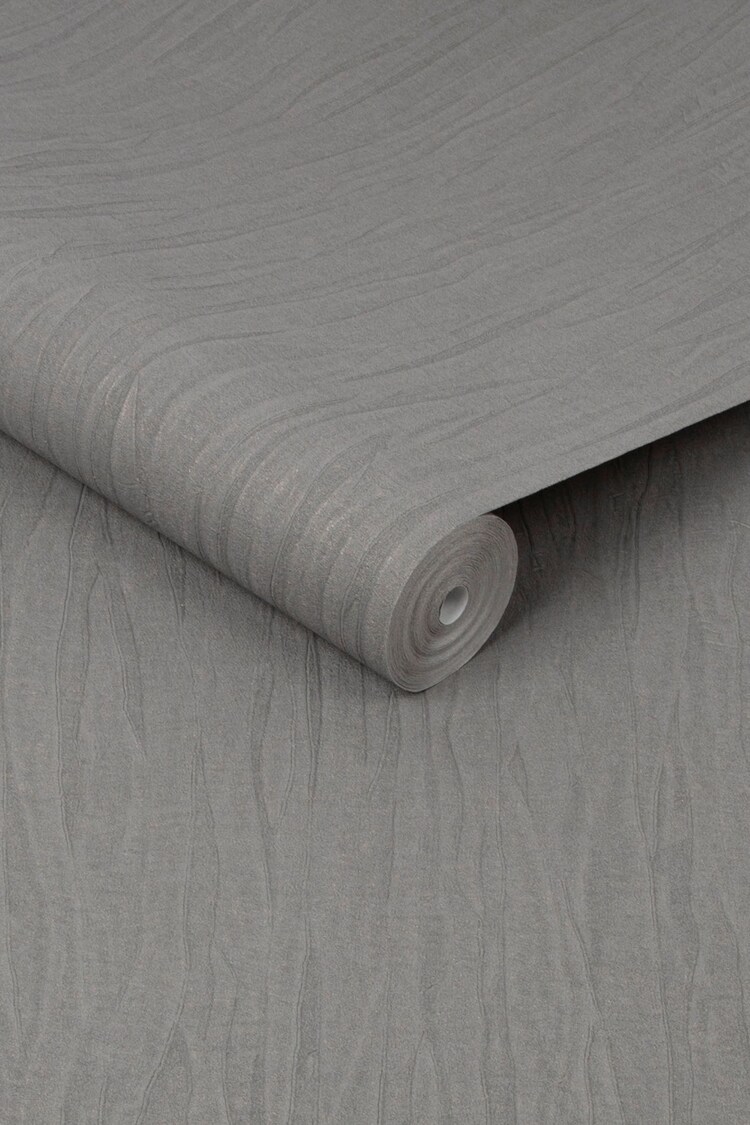 Dark Grey Boutique Marquise Plain 10M Wallpaper - Image 3 of 3