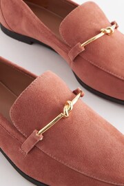 Camel Brown Forever Comfort® Leather Knot Hardware Loafers - Image 6 of 7