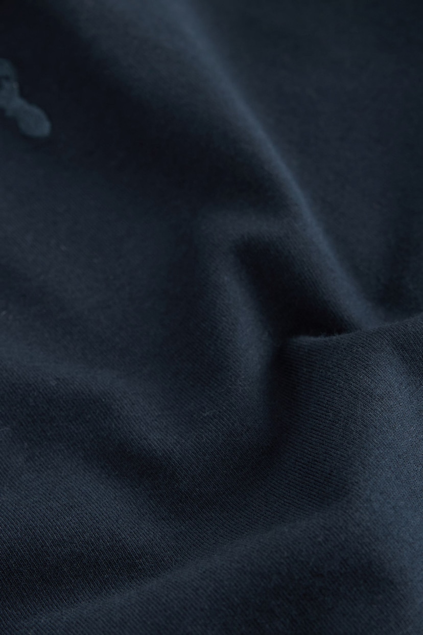 Navy/White/Burgundy/Black/Grey Regular Fit Regular Fit Short Sleeve Jersey Polo Shirts 5 Pack - Image 10 of 10