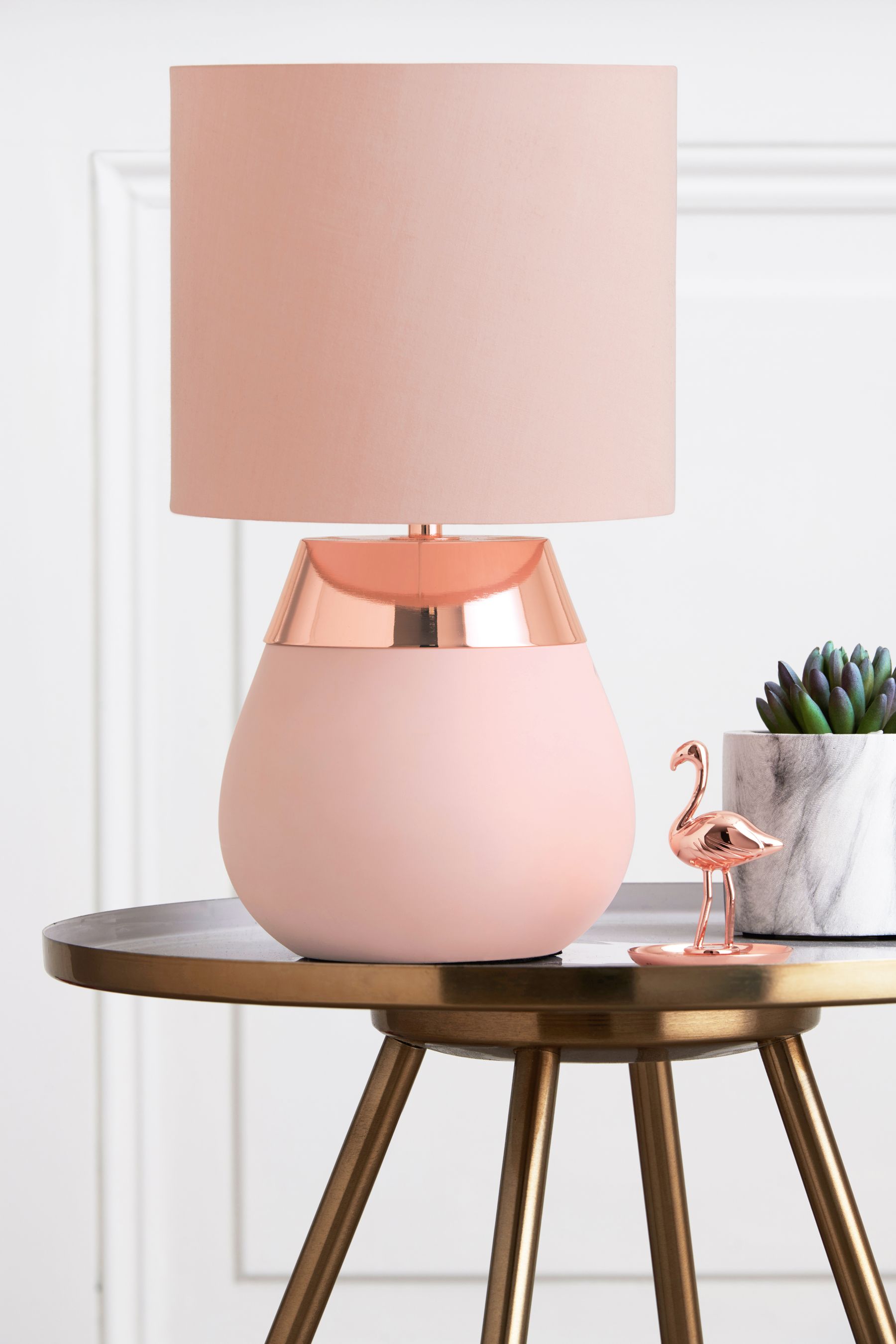 Rose gold cheap reading lamp