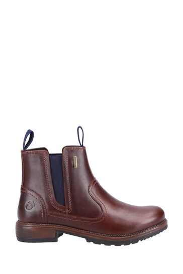 Cotswolds Laverton Ankle Brown Boots