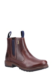 Cotswolds Laverton Ankle Brown Boots - Image 2 of 4