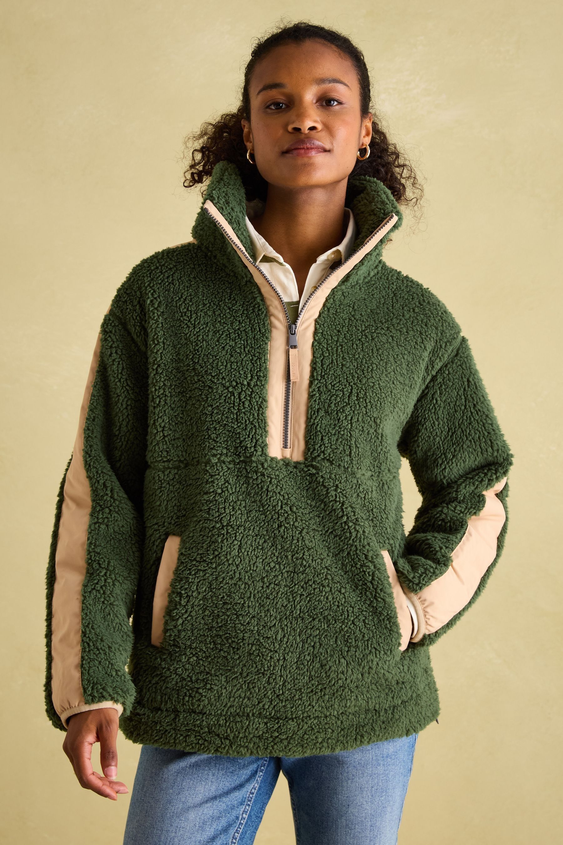 Fleece jacket women discount