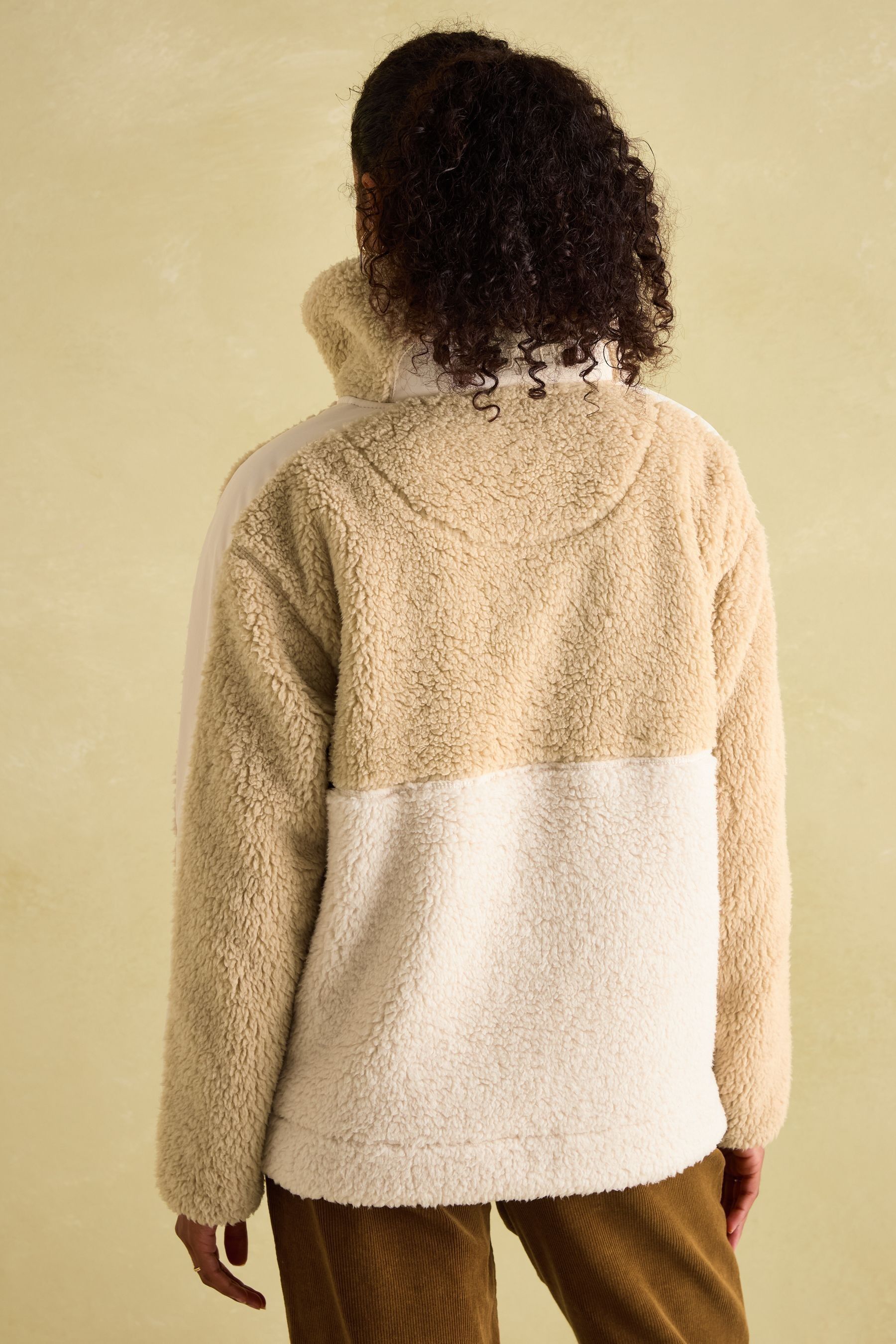 Buy Joules Tilly Neutral Quarter Zip Fleece from Next Australia
