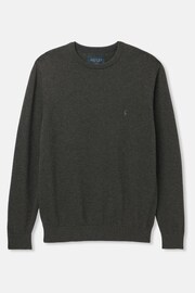 Joules Jarvis Grey Crew Neck Knitted Jumper - Image 7 of 7